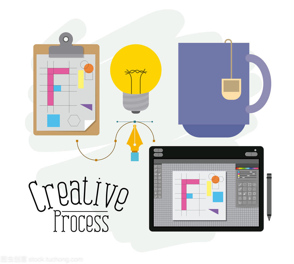 彩色背景、創作過程與設計師圖形元素在服裝設計中的應用