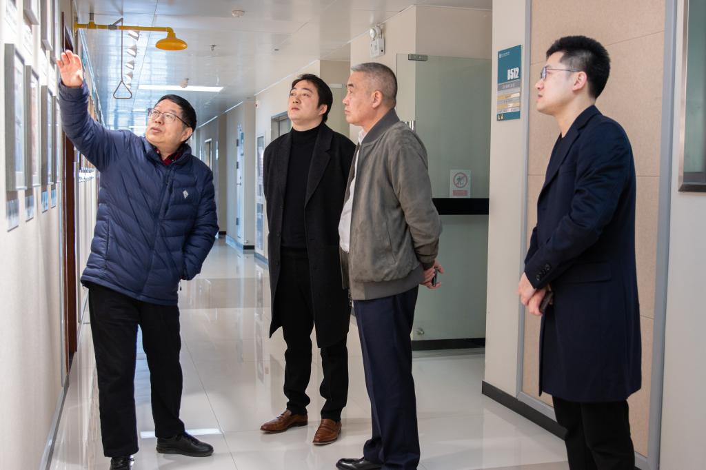 創(chuàng)新驅動未來，科技賦能健康 浙江中堅科技股份董事長吳明根一行蒞臨未來食品科學中心參觀交流